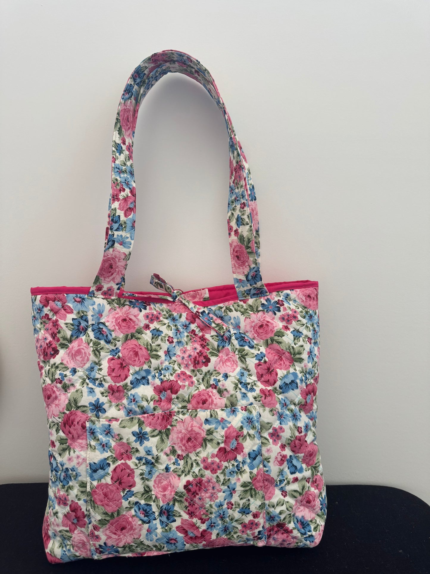 Quilted Tote Bag - Hills made
