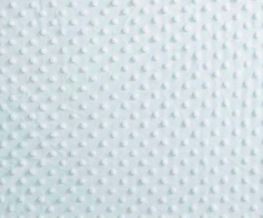 Minky fleece backing in Blue for memory quilt