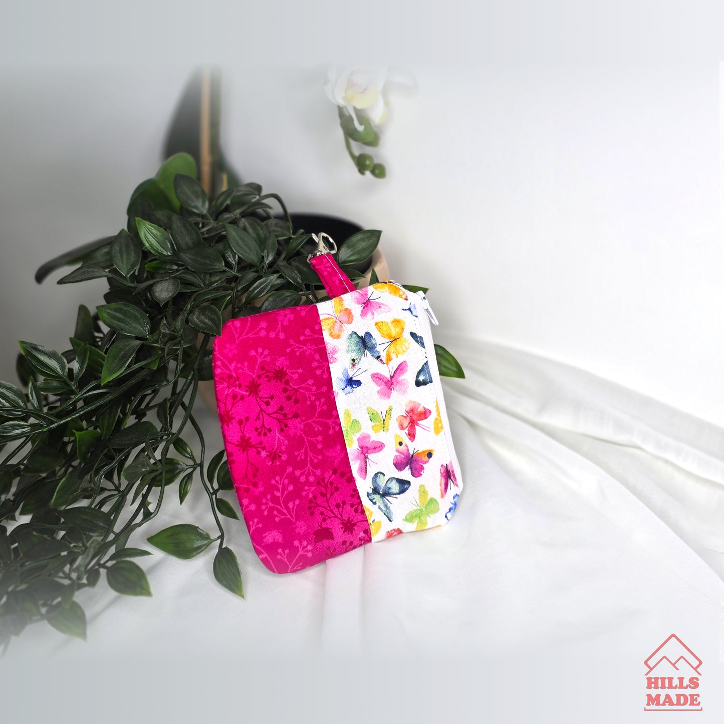 Coin Purse - Pink Flora